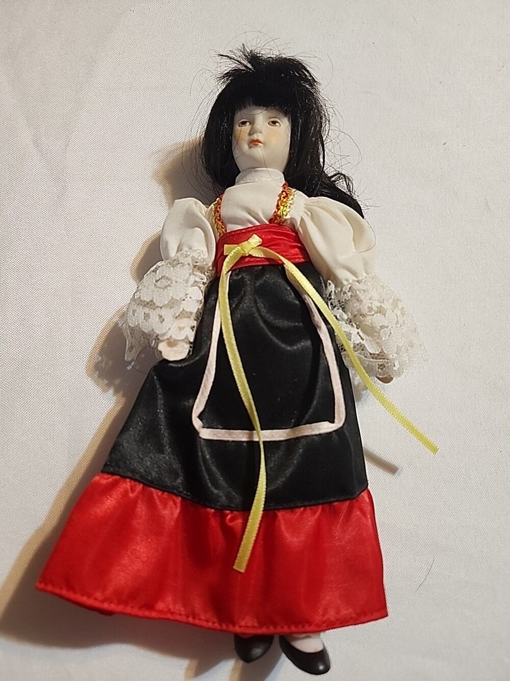 International Dolls Maria from Spain Porcelain Collectible 9" By Russ Style